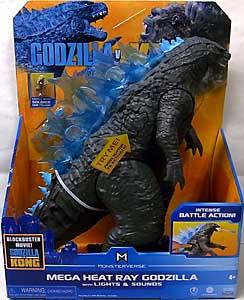 PLAYMATES GODZILLA VS. KONG 13インチアクションフィギュア MEGA HEAT RAY GODZILLA WITH LIGHTS & SOUNDS パッケージ傷み特価