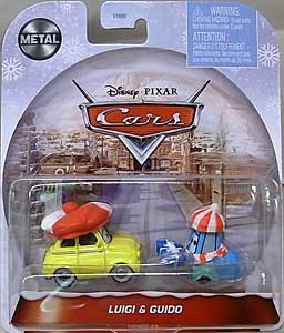 MATTEL CARS 2021 WINTERTIME CRUISERS シングル LUIGI & GUIDO