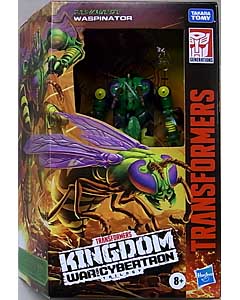 パッケージ傷み特価 HASBRO TRANSFORMERS KINGDOM DELUXE CLASS WASPINATOR