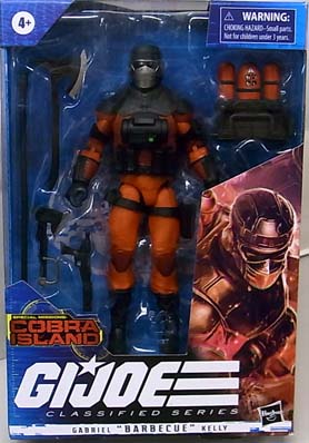 HASBRO G.I.JOE 6インチアクションフィギュア CLASSIFIED SERIES GABRIEL BARBECUE KELLY