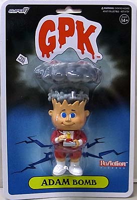 SUPER 7 REACTION FIGURES 3.75インチアクションフィギュア GARBAGE PAIL KIDS ADAM BOMB [RED]