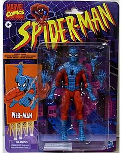 HASBRO MARVEL LEGENDS 2021 RETRO 6-INCH COLLECTION SPIDER-MAN WEB-MAN