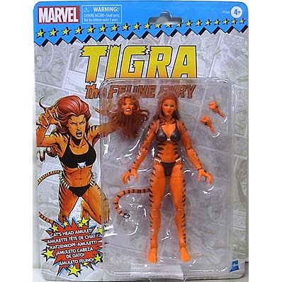 HASBRO MARVEL LEGENDS 2021 RETRO 6-INCH COLLECTION MARVEL'S TIGRA