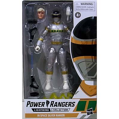 HASBRO POWER RANGERS LIGHTNING COLLECTION 6インチアクションフィギュア IN SPACE SILVER RANGER