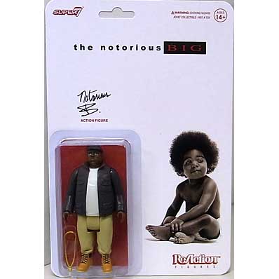 SUPER 7 REACTION FIGURES 3.75インチアクションフィギュア THE NOTORIOUS B.I.G.