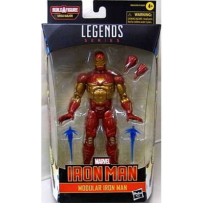 HASBRO MARVEL LEGENDS 2021 IRON MAN COMIC WAVE 1 [URSA MAJOR SERIES] MODULAR IRON MAN