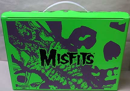 特売商品 SUPER 7 REACTION FIGURES 3.75インチアクションフィギュア MISFITS CARRY CASE WITH FIEND [NEON GREEN PURPLE]