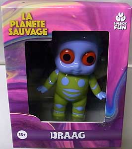 UNBOX INDUSTRIES FANTASTIC PLANET DRAAGS VINYL FIGURE [GREEN / FEMALE]