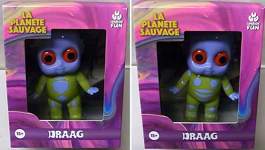 UNBOX INDUSTRIES FANTASTIC PLANET DRAAGS VINYL FIGURE [GREEN] 2種セット