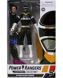 HASBRO POWER RANGERS LIGHTNING COLLECTION 6インチアクションフィギュア IN SPACE BLACK RANGER