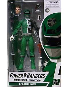 HASBRO POWER RANGERS LIGHTNING COLLECTION 6インチアクションフィギュア S.P.D. GREEN RANGER