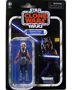 HASBRO STAR WARS 3.75インチアクションフィギュア THE VINTAGE COLLECTION 2021 AHSOKA TANO (MANDALORE) [THE CLONE WARS] VC202