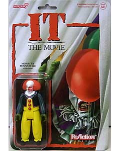 SUPER 7 REACTION FIGURES 3.75インチアクションフィギュア IT [1990] PENNYWISE [MONSTER]