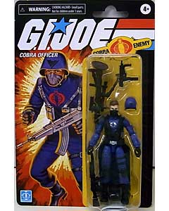 HASBRO G.I.JOE WALMART限定 3.75インチアクションフィギュア RETRO COLLECTION COBRA OFFICER