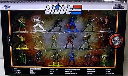 JADA TOYS NANO METALFIGS G.I.JOE 18PACK SERIES 1