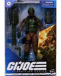 HASBRO G.I.JOE 6インチアクションフィギュア CLASSIFIED SERIES HEAVY ARTILLERY ROADBLOCK