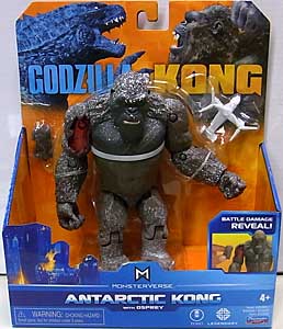 PLAYMATES GODZILLA VS. KONG 6インチベーシックアクションフィギュア ANTARCTIC KONG WITH OSPREY