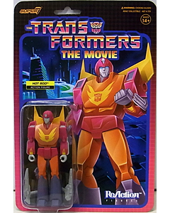 SUPER 7 REACTION FIGURES 3.75インチアクションフィギュア TRANSFORMERS WAVE 4 HOT ROD