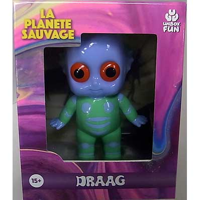 UNBOX INDUSTRIES FANTASTIC PLANET DRAAGS VINYL FIGURE [EXCLUSIVE LIGHT GREEN / FEMALE]