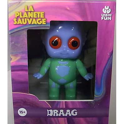 UNBOX INDUSTRIES FANTASTIC PLANET DRAAGS VINYL FIGURE [EXCLUSIVE LIGHT GREEN / MALE]