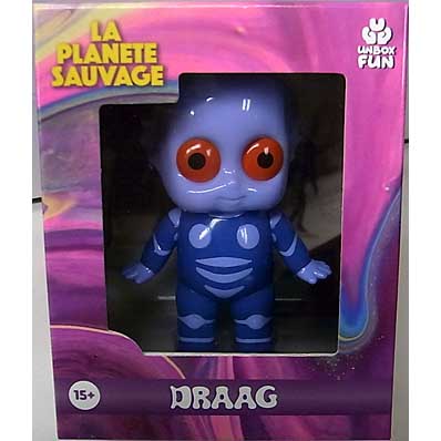 UNBOX INDUSTRIES FANTASTIC PLANET DRAAGS VINYL FIGURE [NAVY / FEMALE]