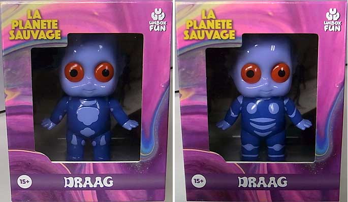 UNBOX INDUSTRIES FANTASTIC PLANET DRAAGS VINYL FIGURE [NAVY] 2種セット