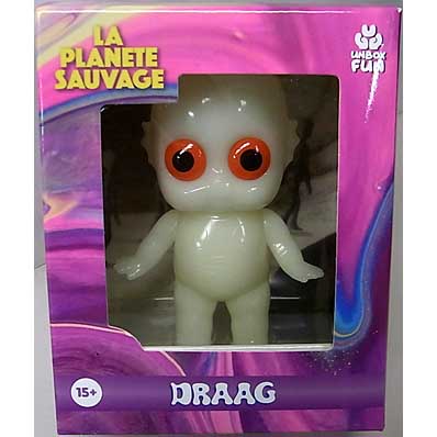 UNBOX INDUSTRIES FANTASTIC PLANET DRAAGS VINYL FIGURE [RAW GID / FEMALE]