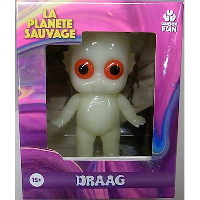 UNBOX INDUSTRIES FANTASTIC PLANET DRAAGS VINYL FIGURE [RAW GID / MALE]