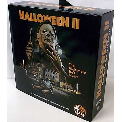 NECA HALLOWEEN II 7インチアクションフィギュア ULTIMATE MICHAEL MYERS & DR. LOOMIS 2PACK