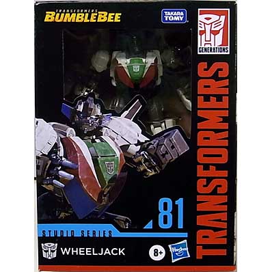 HASBRO TRANSFORMERS STUDIO SERIES DELUXE CLASS WHEELJACK #81