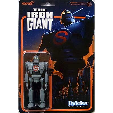 SUPER 7 REACTION FIGURES 3.75インチアクションフィギュア THE IRON GIANT SUPER IRON GIANT