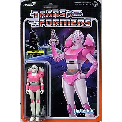 SUPER 7 REACTION FIGURES 3.75インチアクションフィギュア TRANSFORMERS WAVE 5 ARCEE