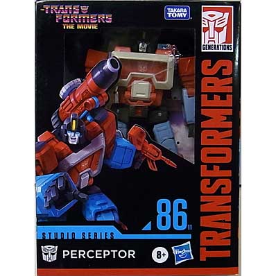 HASBRO TRANSFORMERS STUDIO SERIES DELUXE CLASS PERCEPTOR #86-11