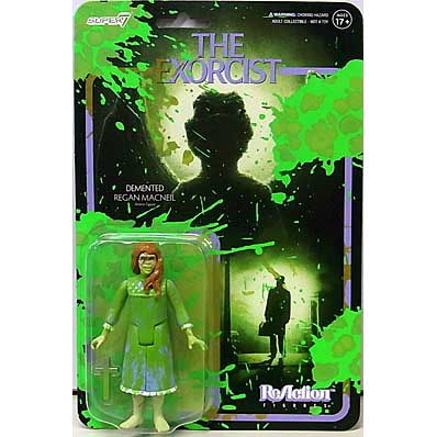 台紙傷み特価 SUPER 7 REACTION FIGURES 3.75インチアクションフィギュア THE EXORCIST REGAN MACNEIL [VOMIT SPLATTER]