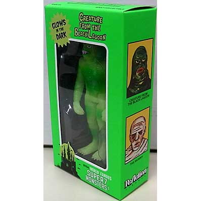 SDCC 2022 SUPER 7 REACTION FIGURES 3.75インチアクションフィギュア UNIVERSAL MONSTERS CREATURE FROM THE BLACK LAGOON [SUPER CREATURE GLOW]