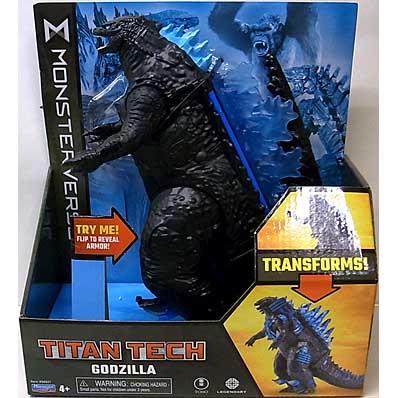 PLAYMATES MONSTERVERSE 8インチアクションフィギュア TITAN TECH GODZILLA