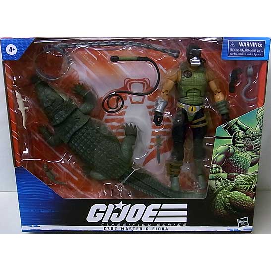 HASBRO G.I.JOE 6インチアクションフィギュア CLASSIFIED SERIES CROC MASTER & FIONA