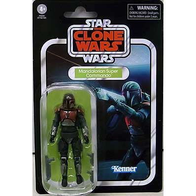 HASBRO STAR WARS 3.75インチアクションフィギュア THE VINTAGE COLLECTION 2022 MANDALORIAN SUPER COMMANDO [THE CLONE WARS] VC243