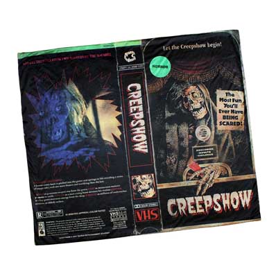 CREEPY CO. CREEPSHOW VHS THROW BLANKET