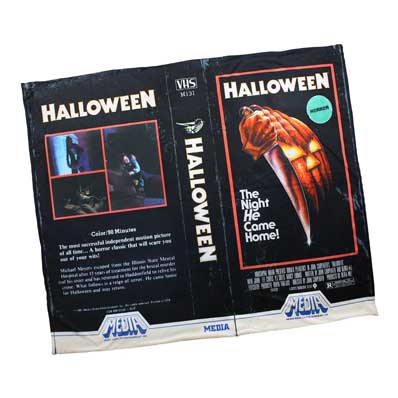 CREEPY CO. HALLOWEEN 1978 VHS THROW BLANKET