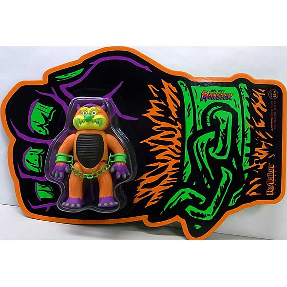 SUPER 7 REACTION FIGURES 3.75インチアクションフィギュア MY PET MONSTER [ORANGE / BLACK]