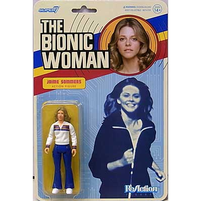 SUPER 7 REACTION FIGURES 3.75インチアクションフィギュア THE BIONIC WOMAN JAMIE SOMMERS