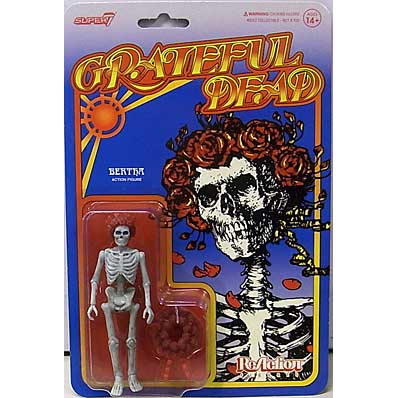 特売商品 SUPER 7 REACTION FIGURES 3.75インチアクションフィギュア GRATEFUL DEAD BERTHA