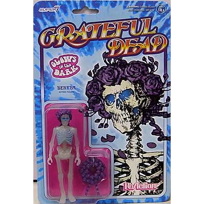 SUPER 7 REACTION FIGURES 3.75インチアクションフィギュア GRATEFUL DEAD BERTHA [GLOW IN THE DARK]