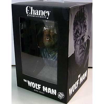 TRICK OR TREAT STUDIOS MINI BUST UNIVERSAL MONSTERS THE WOLF MAN