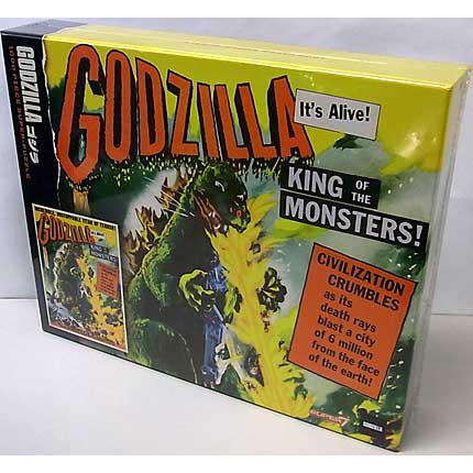 SUPER 7 TOHO PUZZLE GODZILLA KING OF MONSTERS (U.S. RELEASE ONE SHEET POSTER)