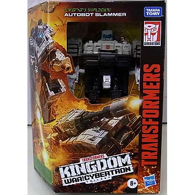 HASBRO TRANSFORMERS KINGDOM DELUXE CLASS AUTOBOT SLAMMER