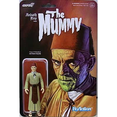 SUPER 7 REACTION FIGURES 3.75インチアクションフィギュア UNIVERSAL MONSTERS THE MUMMY ARDETH BEY