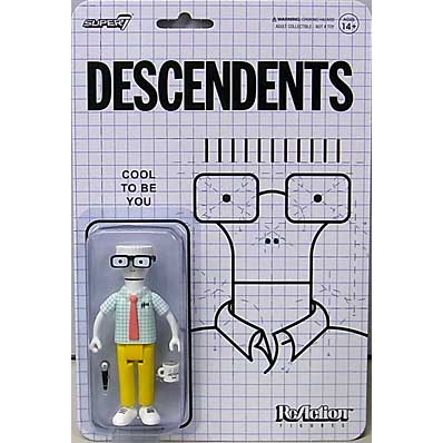 ワケアリ特価 SUPER 7 REACTION FIGURES 3.75インチアクションフィギュア DESCENDENTS MILO [COOL TO BE YOU]