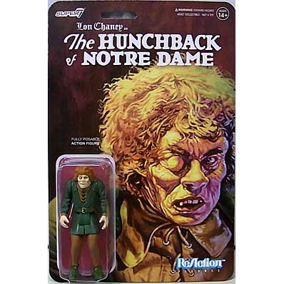 SUPER 7 REACTION FIGURES 3.75インチアクションフィギュア UNIVERSAL MONSTERS THE HUNCHBACK OF NOTRE DAME QUASIMODO